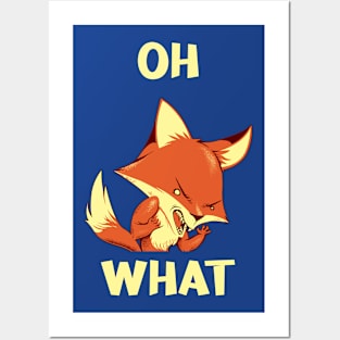 Oh Fox What by Tobe Fonseca Posters and Art